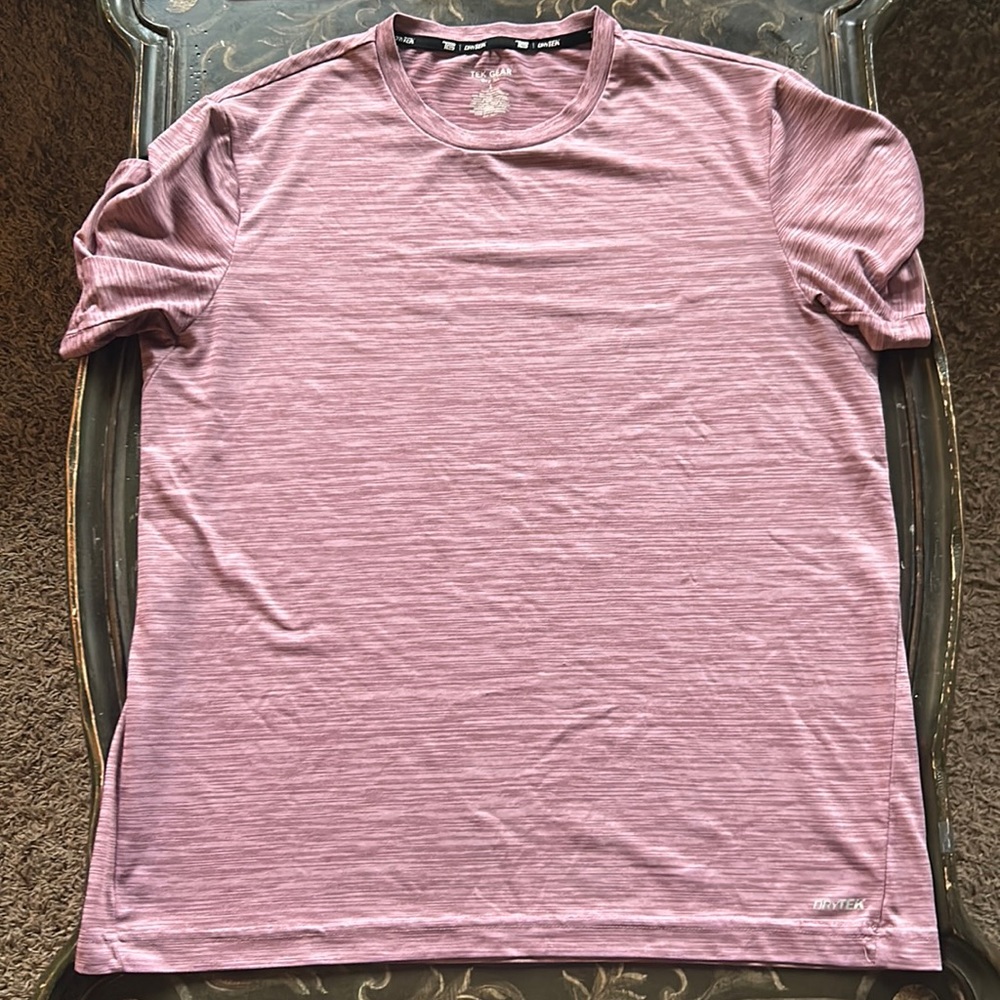 Large Tek Gear Dri-Fit Tee (Maroon)